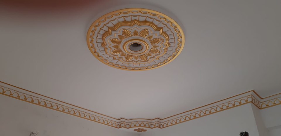 Ceiling Rose - Plain Sunny